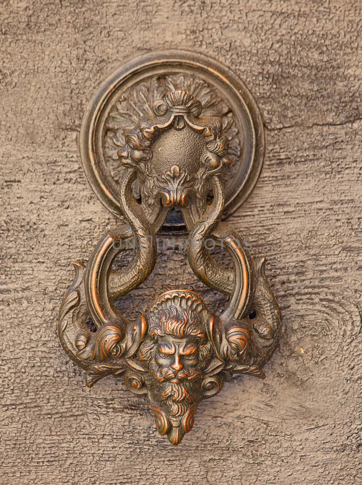retro door knob from Italian region Lombardy