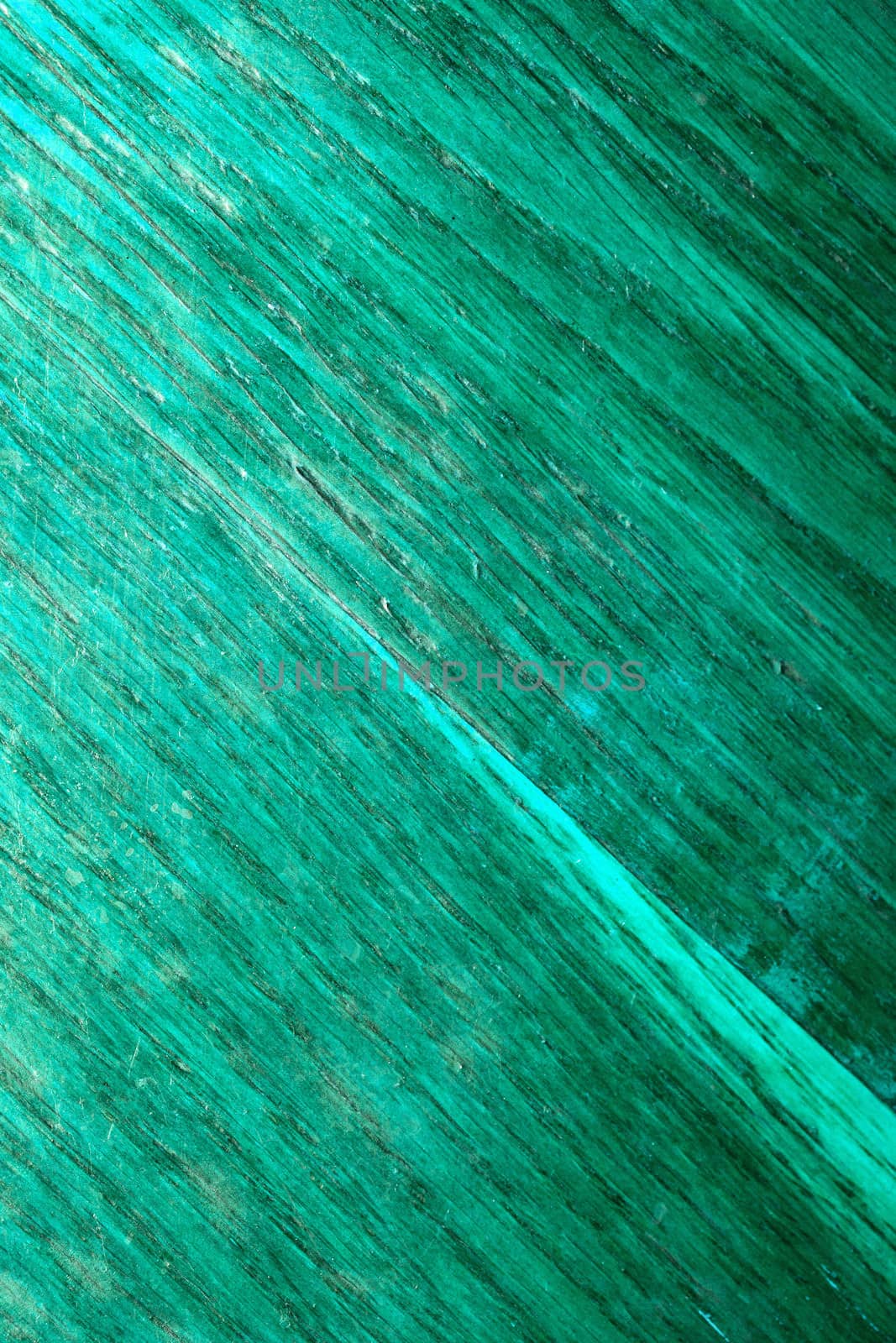 Background picture made of old green wooden board