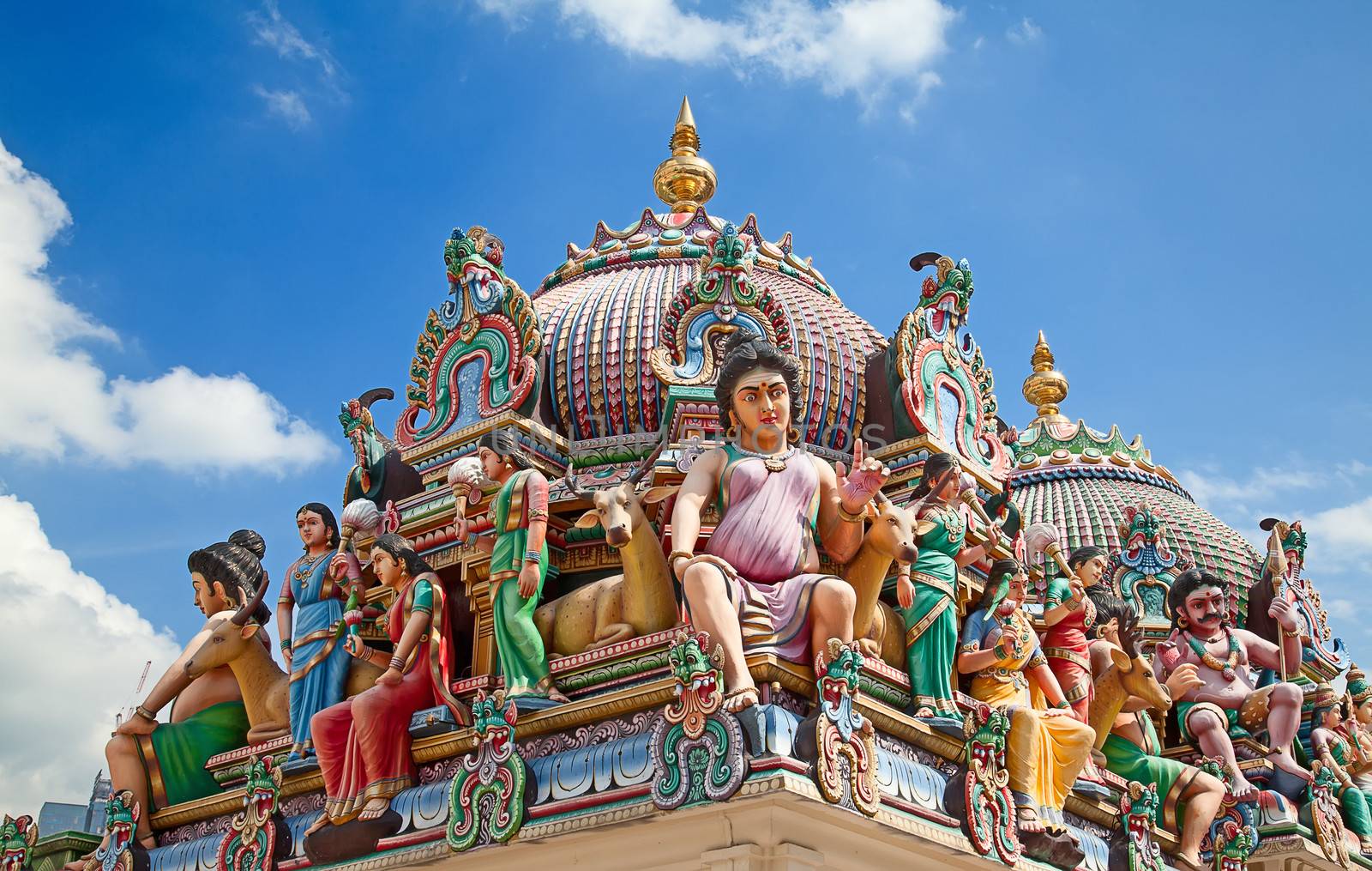 Hindu temple by swisshippo