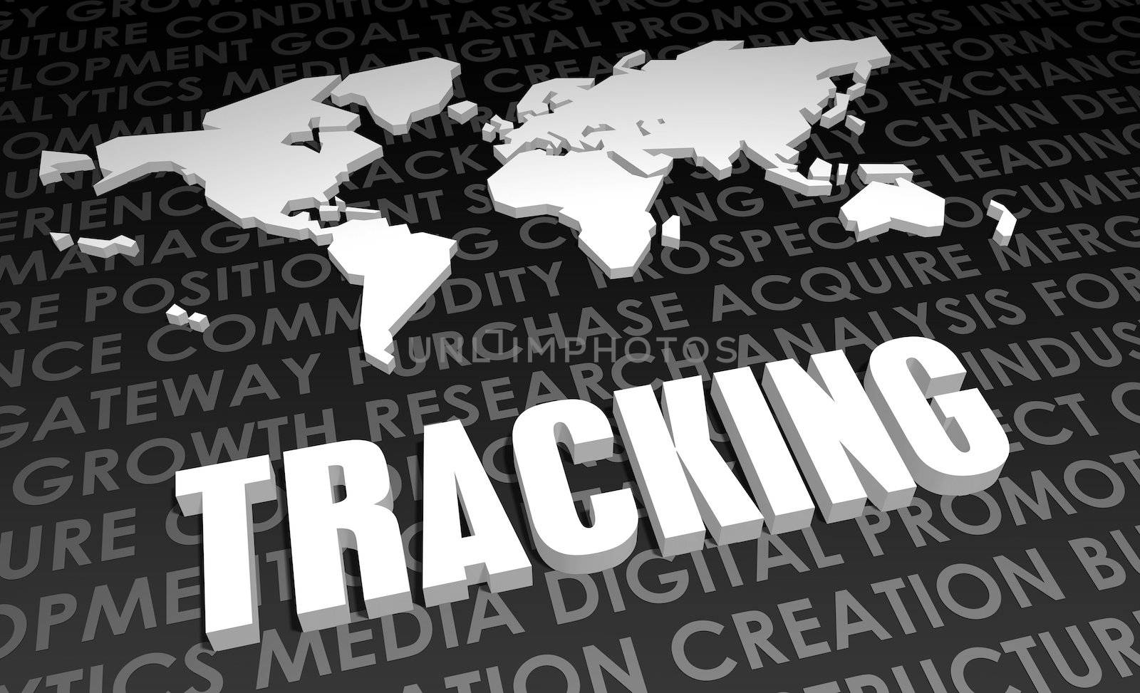 Tracking Industry Global Standard on 3D Map