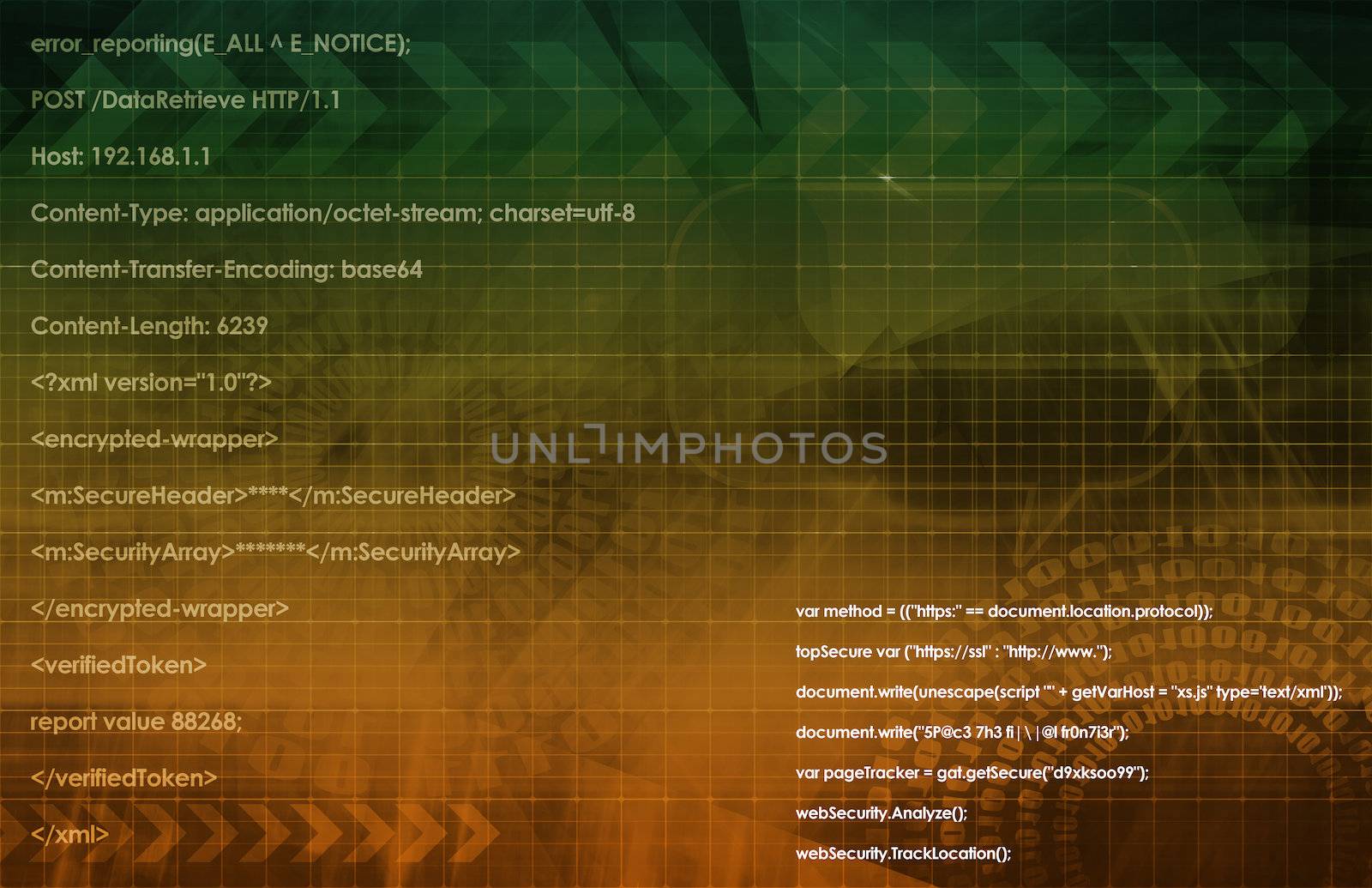 System Software Program with Running Code Script