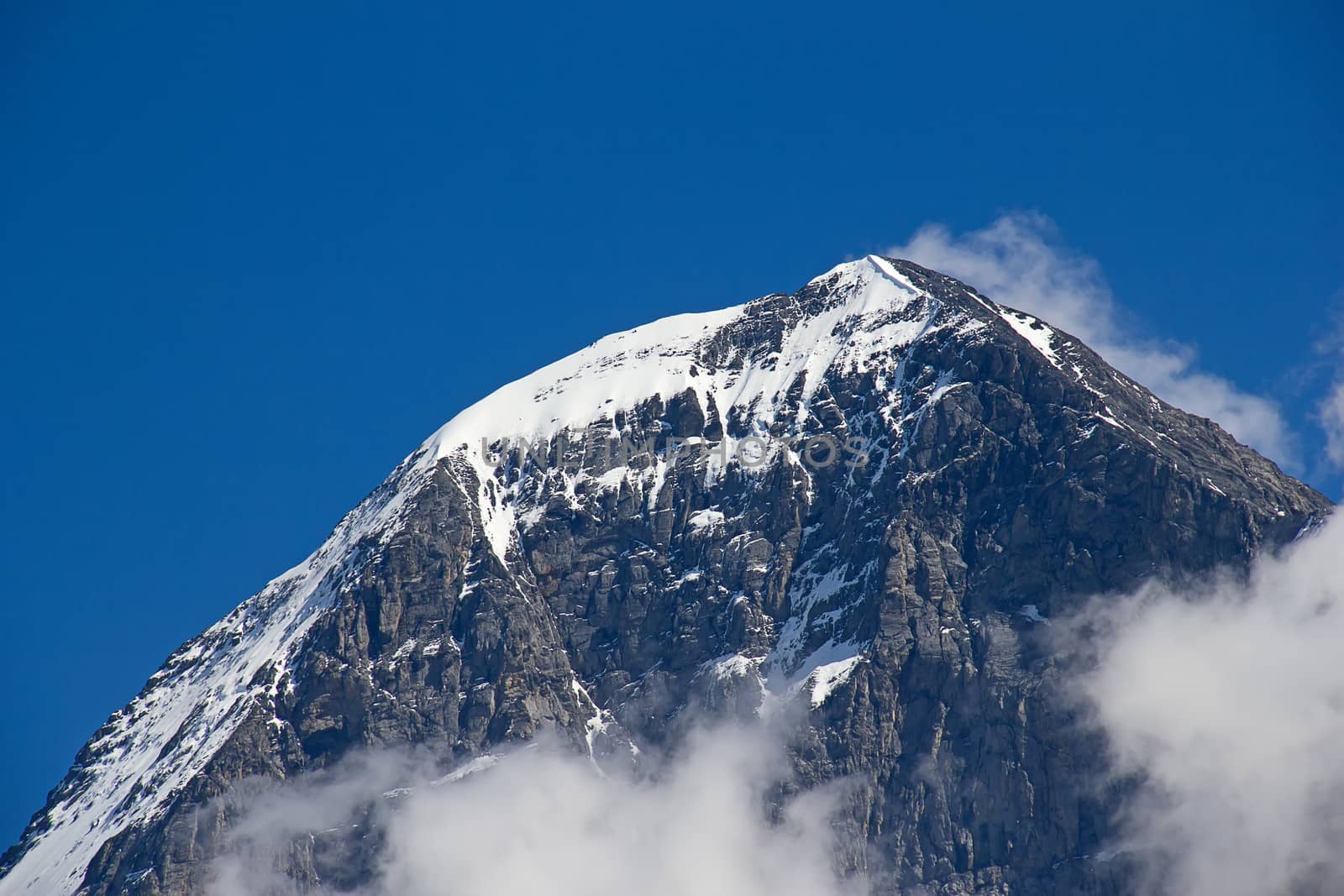 Eiger mountain in the Jungfrau region
