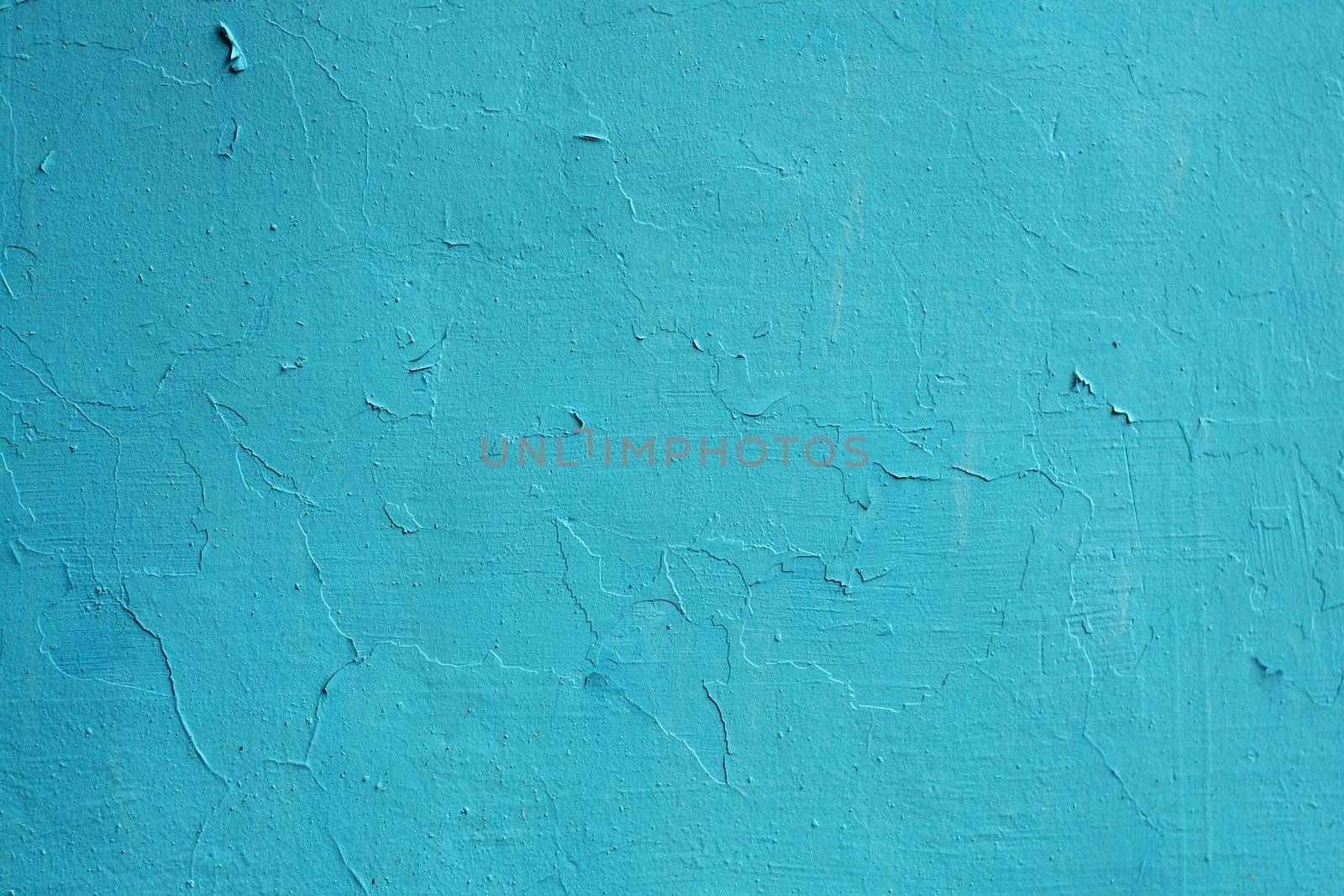 Texture of old painted blue wall