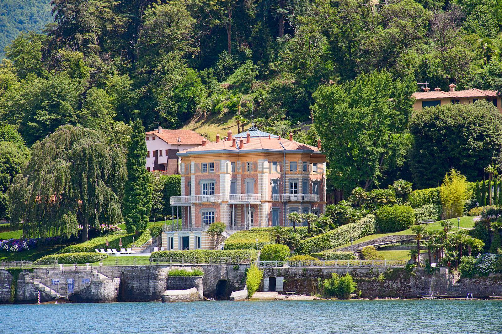 Luxury 19th-century villa on the Como lake, Italy 