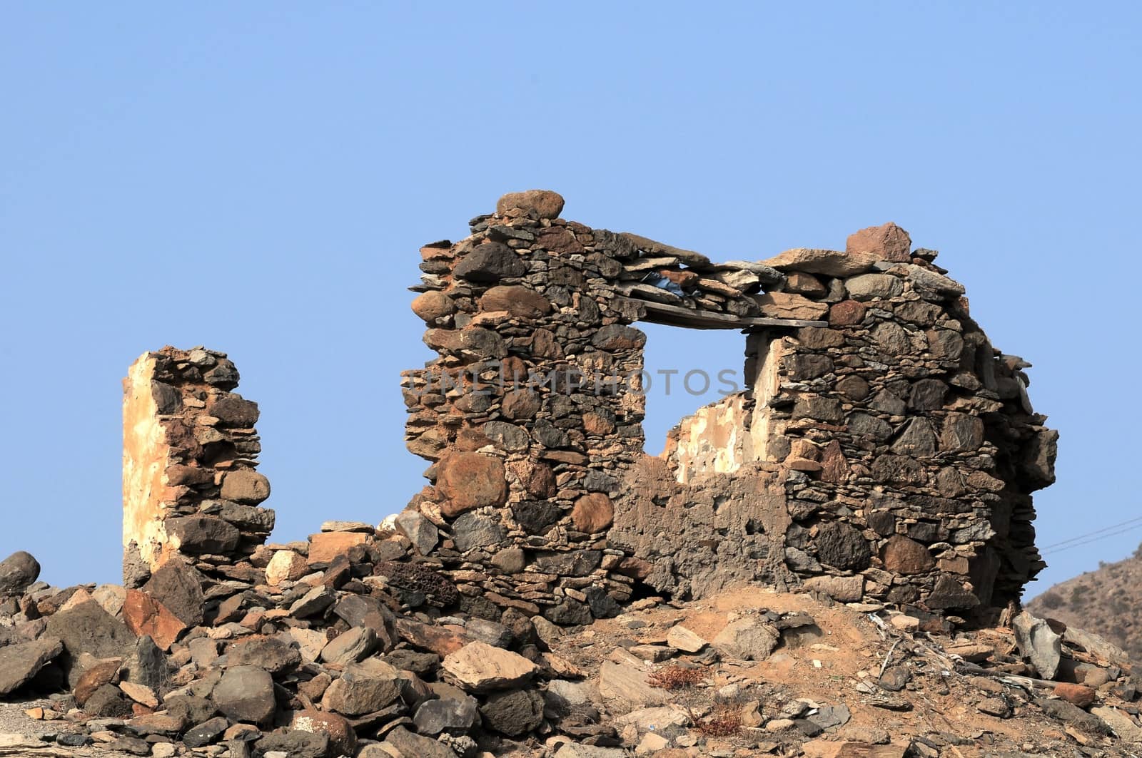 Ancient Rock House in Gran Canaria Island, Spain