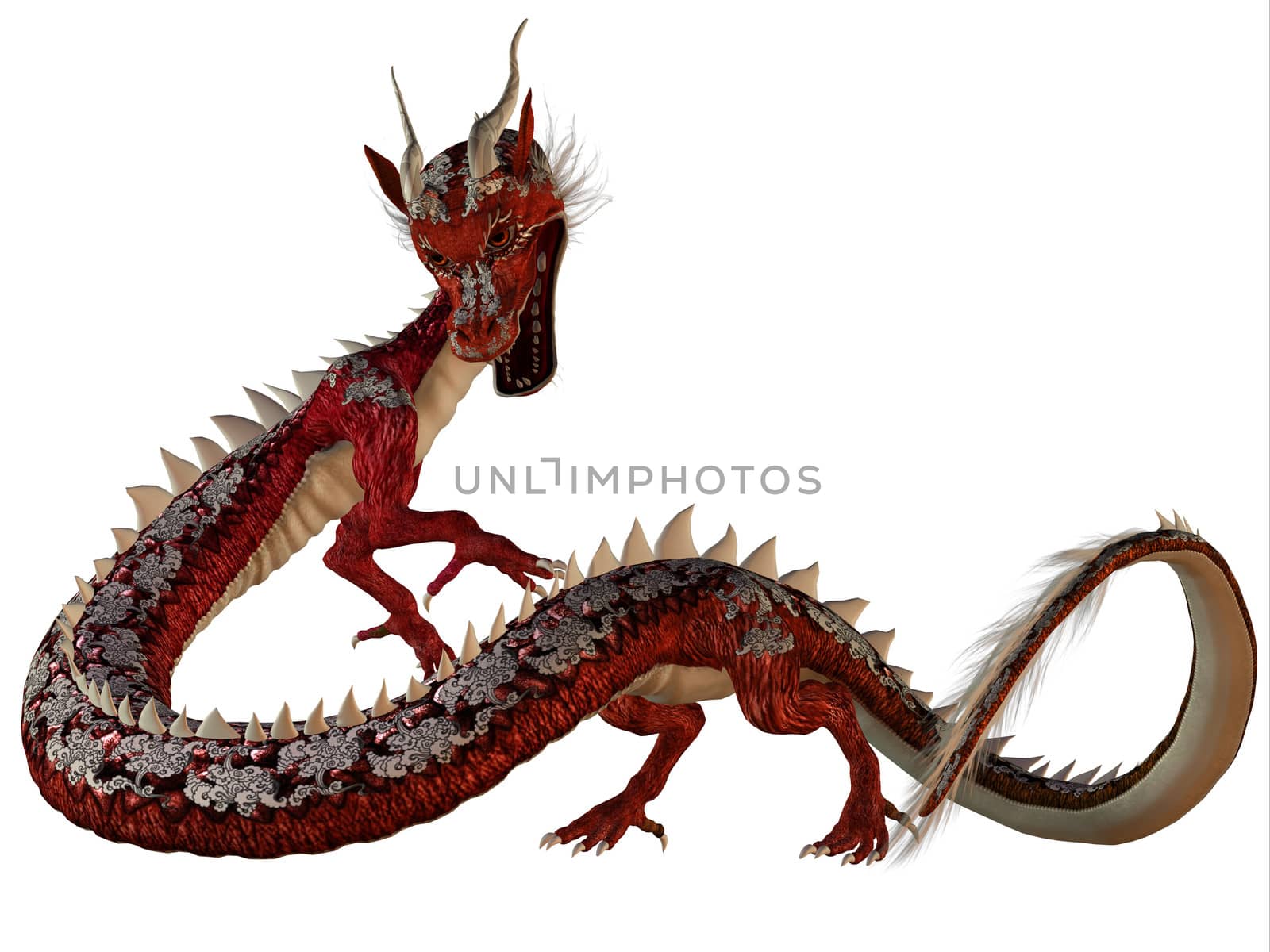 Red Jewel Dragon by Catmando