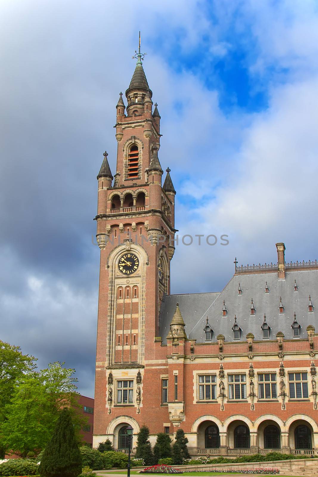 International court of justice in Hague, Netherlands