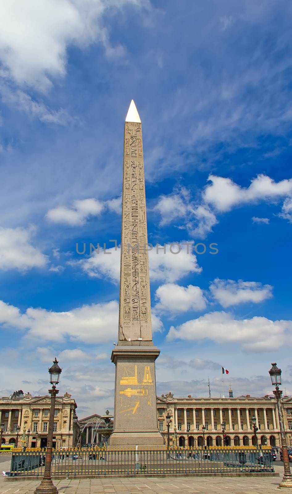 Egyptian obelisk in Paris, France