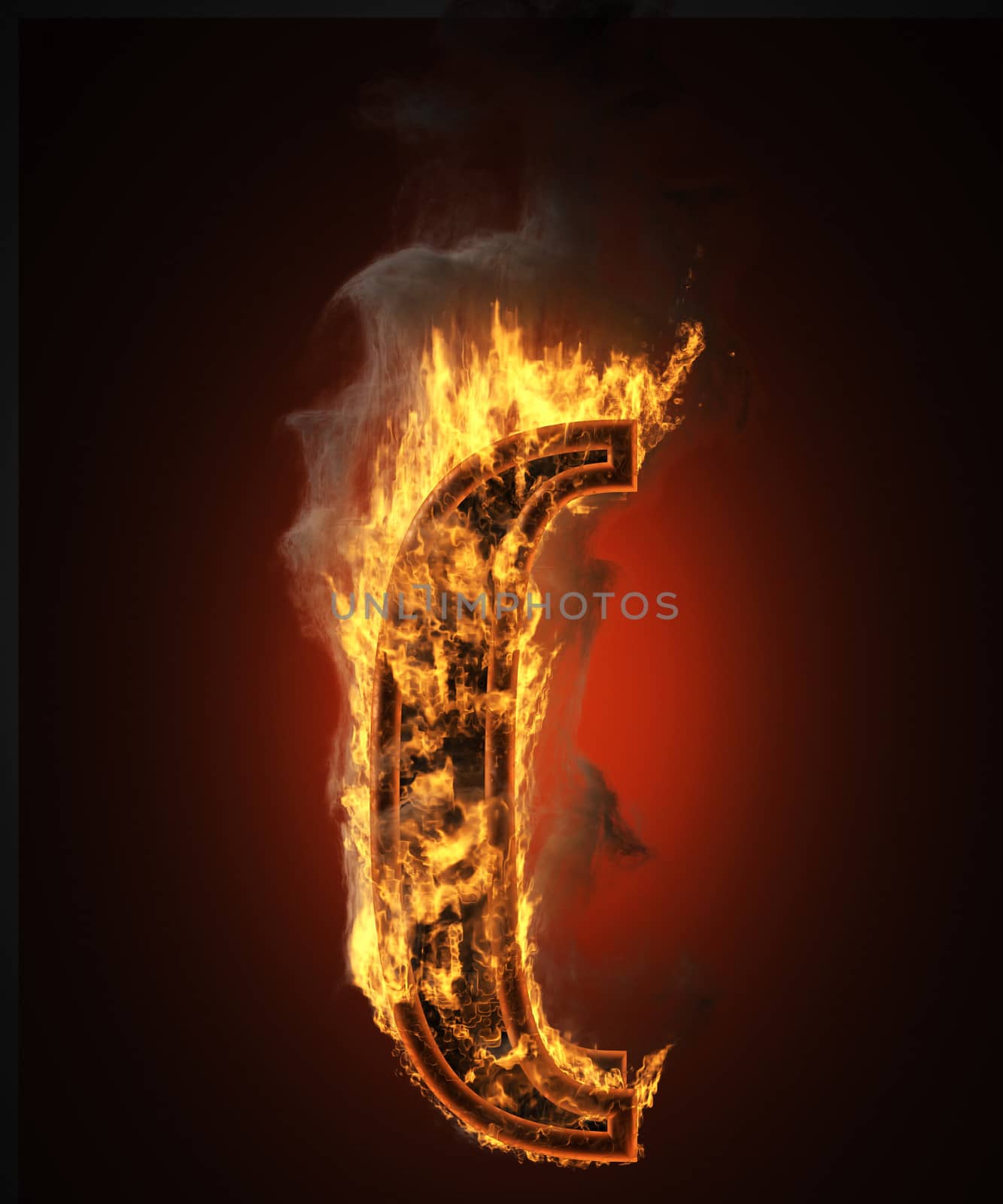 burning figure by videodoctor