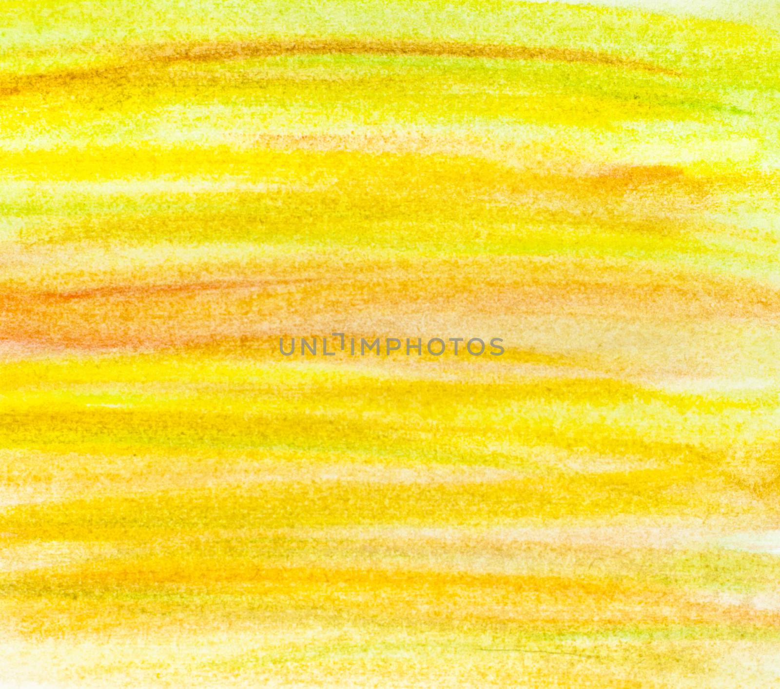 Abstract yellow watercolor background. by anelina