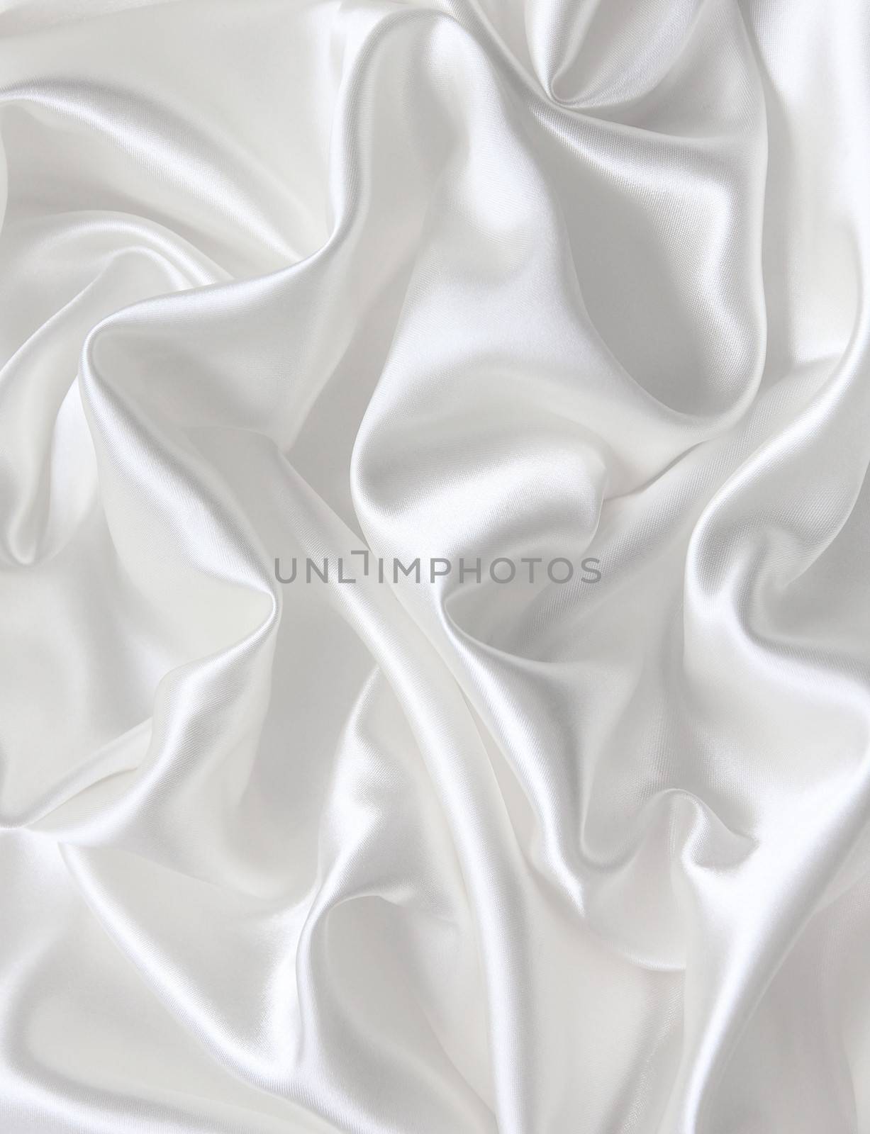 Smooth elegant white silk can use as wedding background 