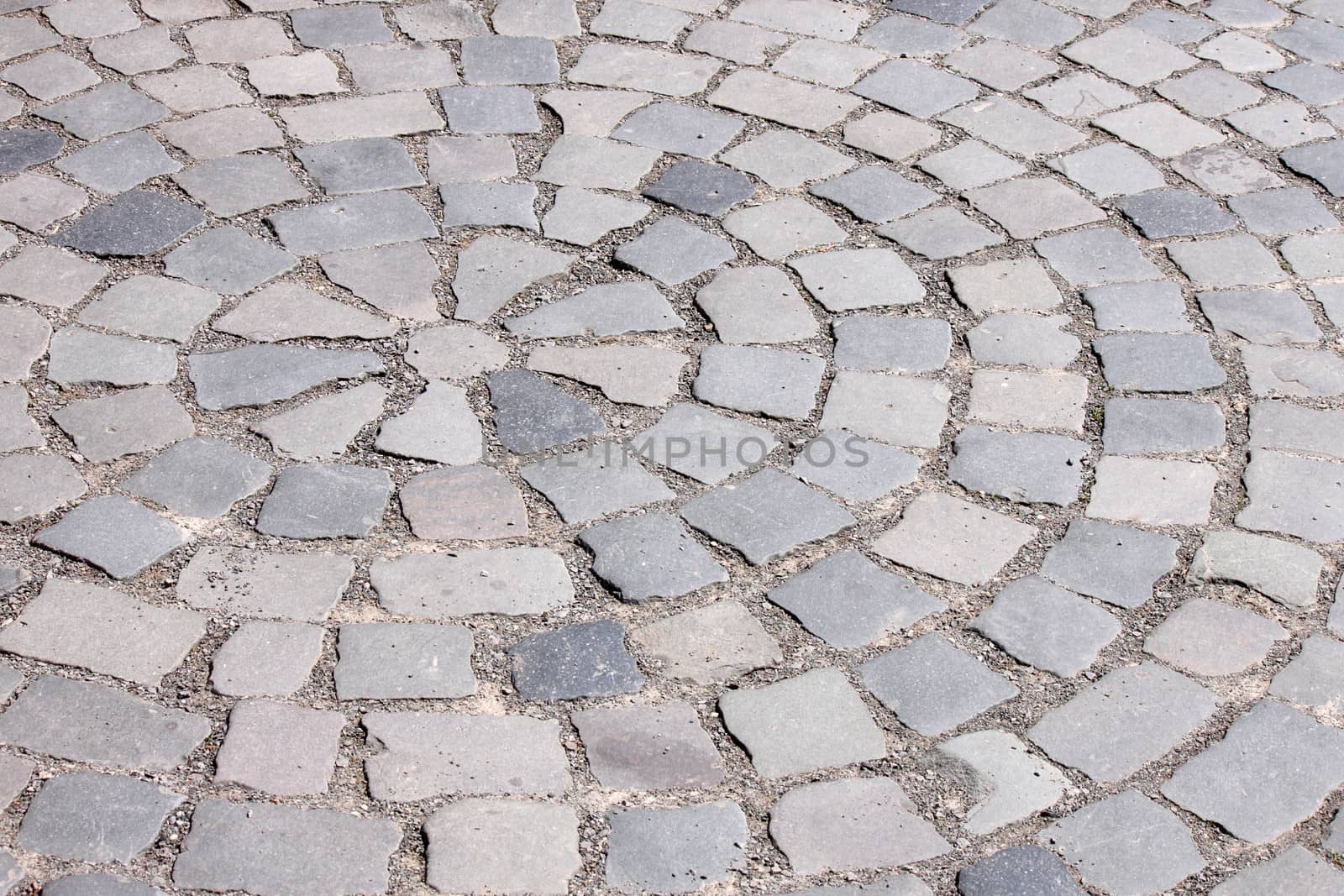 cobble stone pavement by romantiche