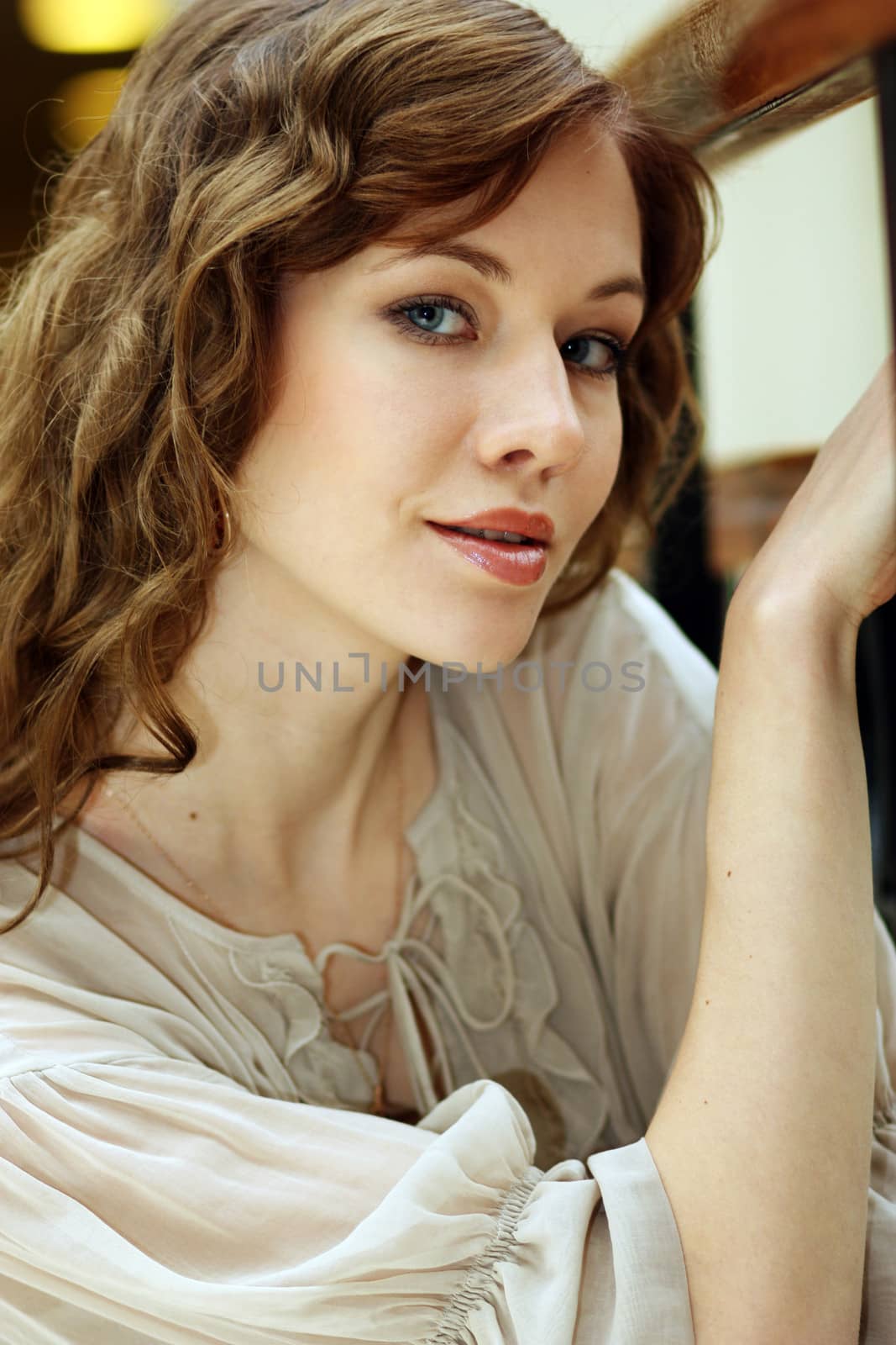 Portrait of beautiful woman