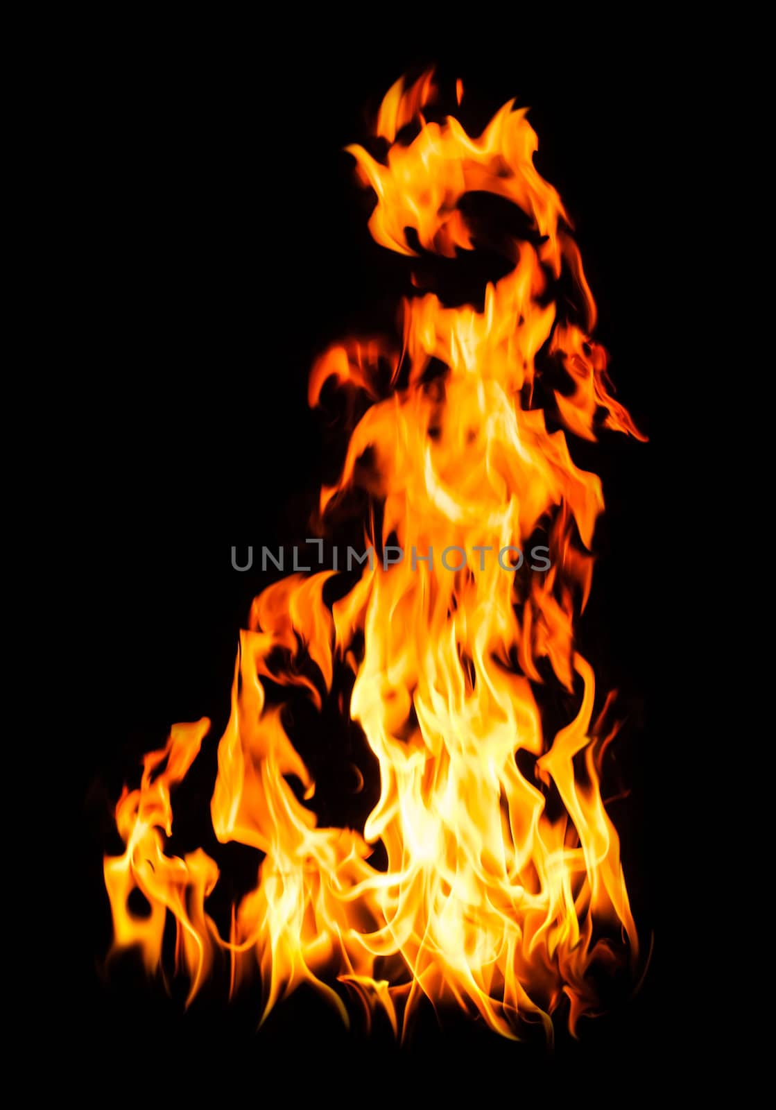 Fire flames by palinchak