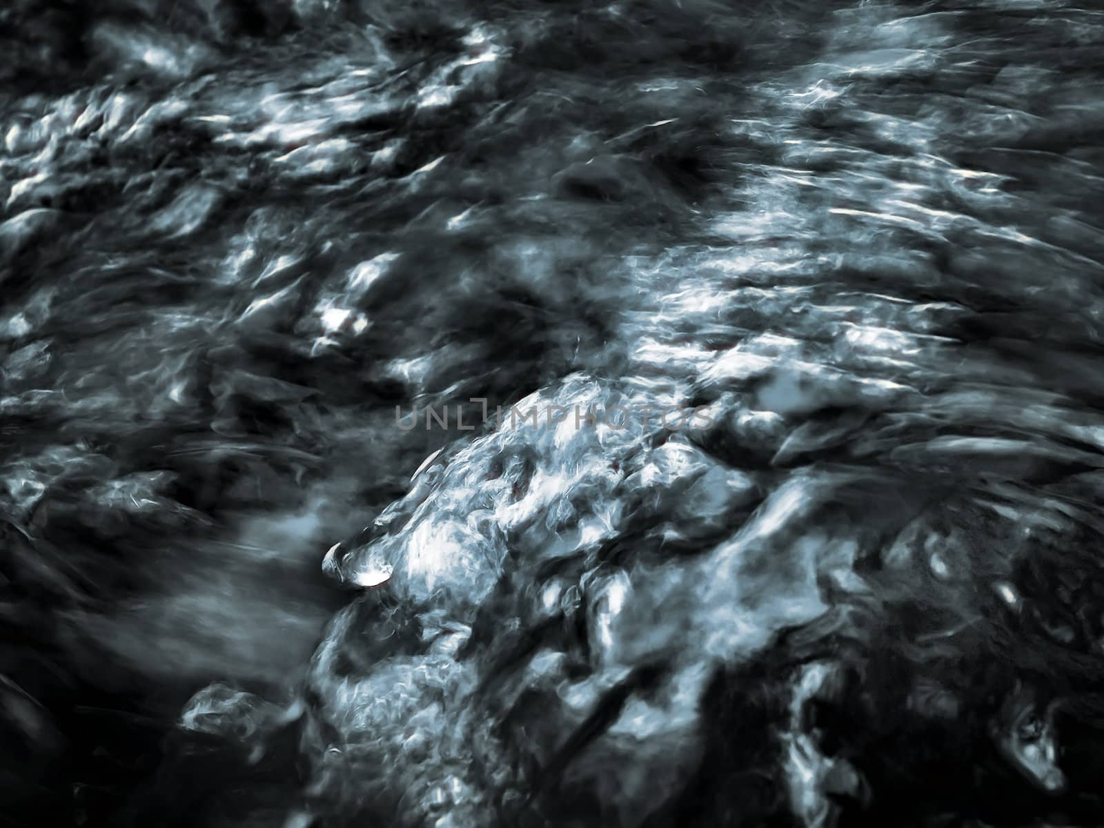 Abstract image of fresh water surface at close range