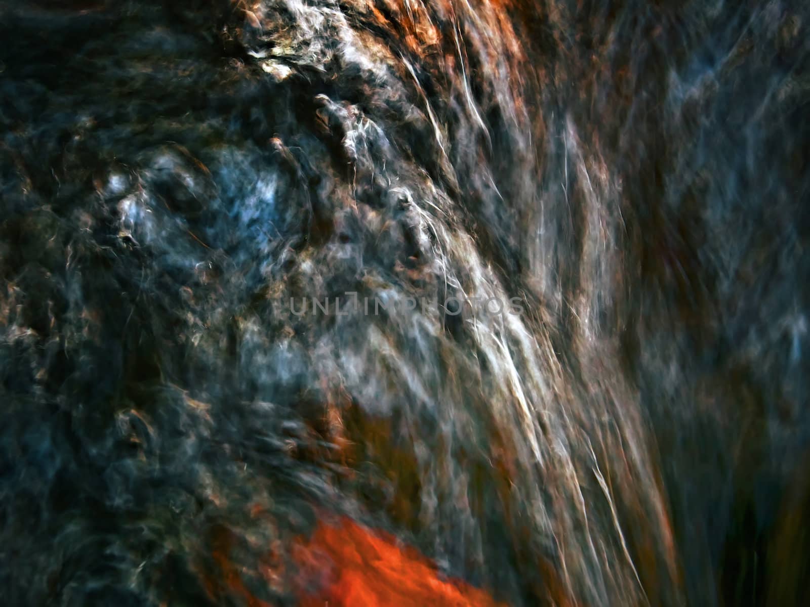 Abstract image of fresh water surface at close range