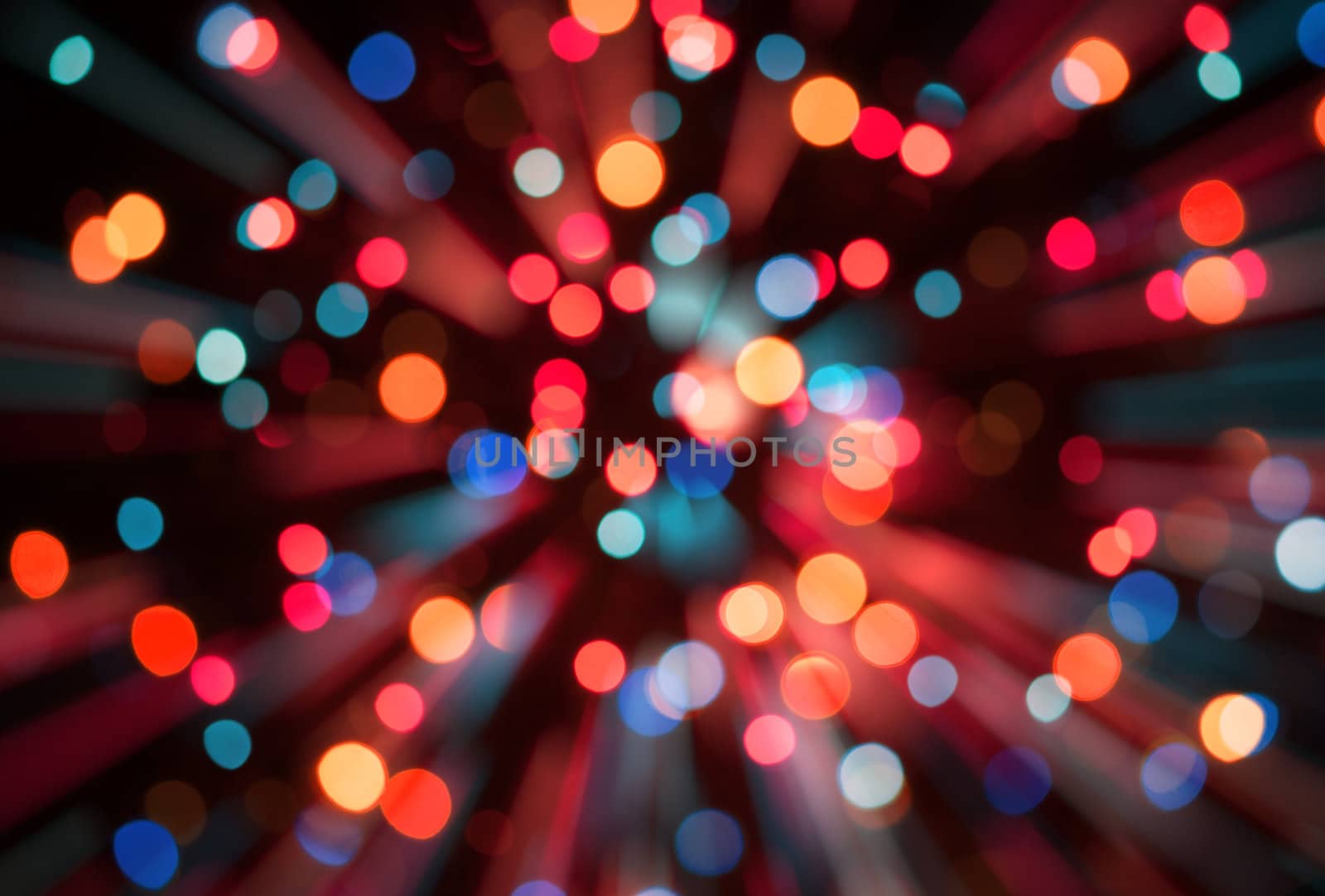 Bokeh. Abstract blurred light background