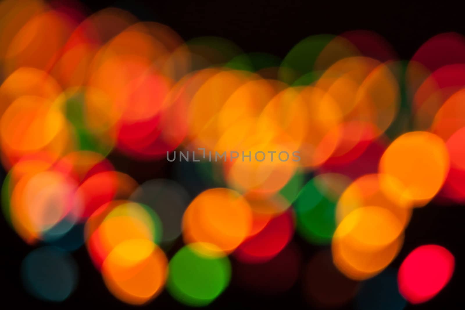 Bokeh. Abstract Christmas light background