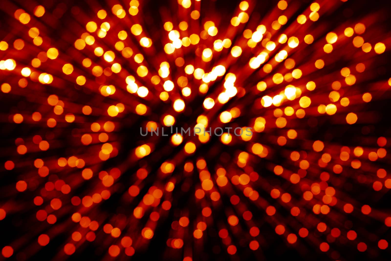 Abstract circular bokeh background of Christmas light