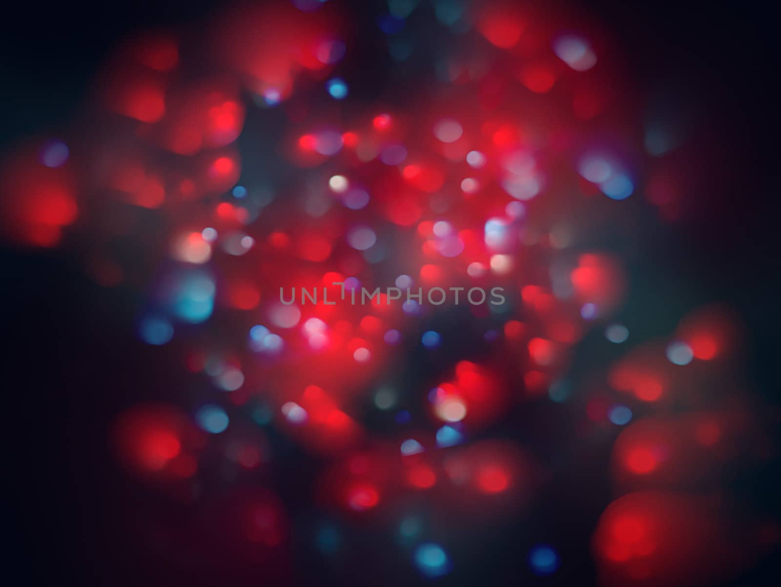 Bokeh. Abstract Christmas light background