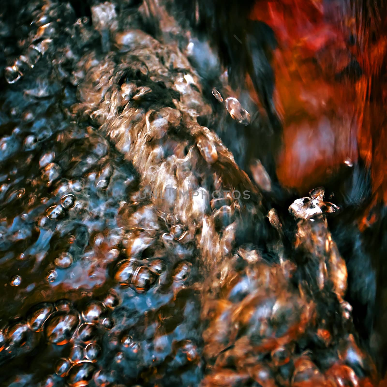 Abstract image of fresh water surface at close range