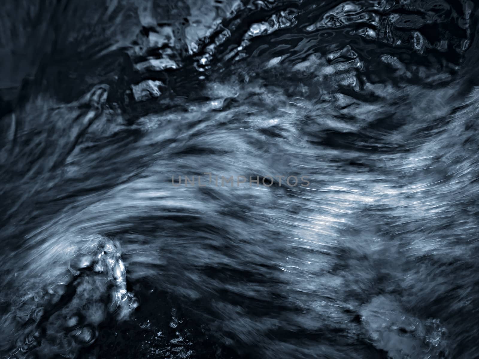 Abstract image of fresh water surface at close range