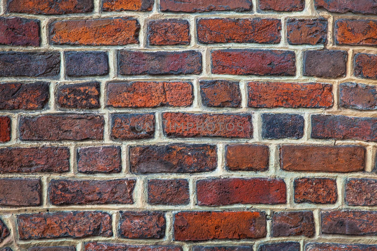 Brick wall texture of the old house
