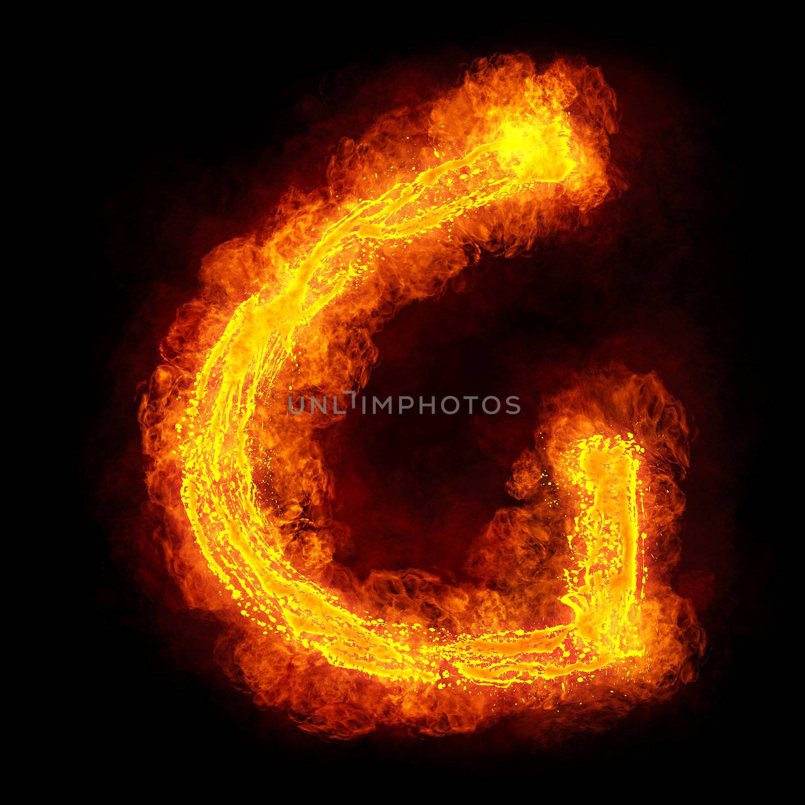Fiery Font by palinchak
