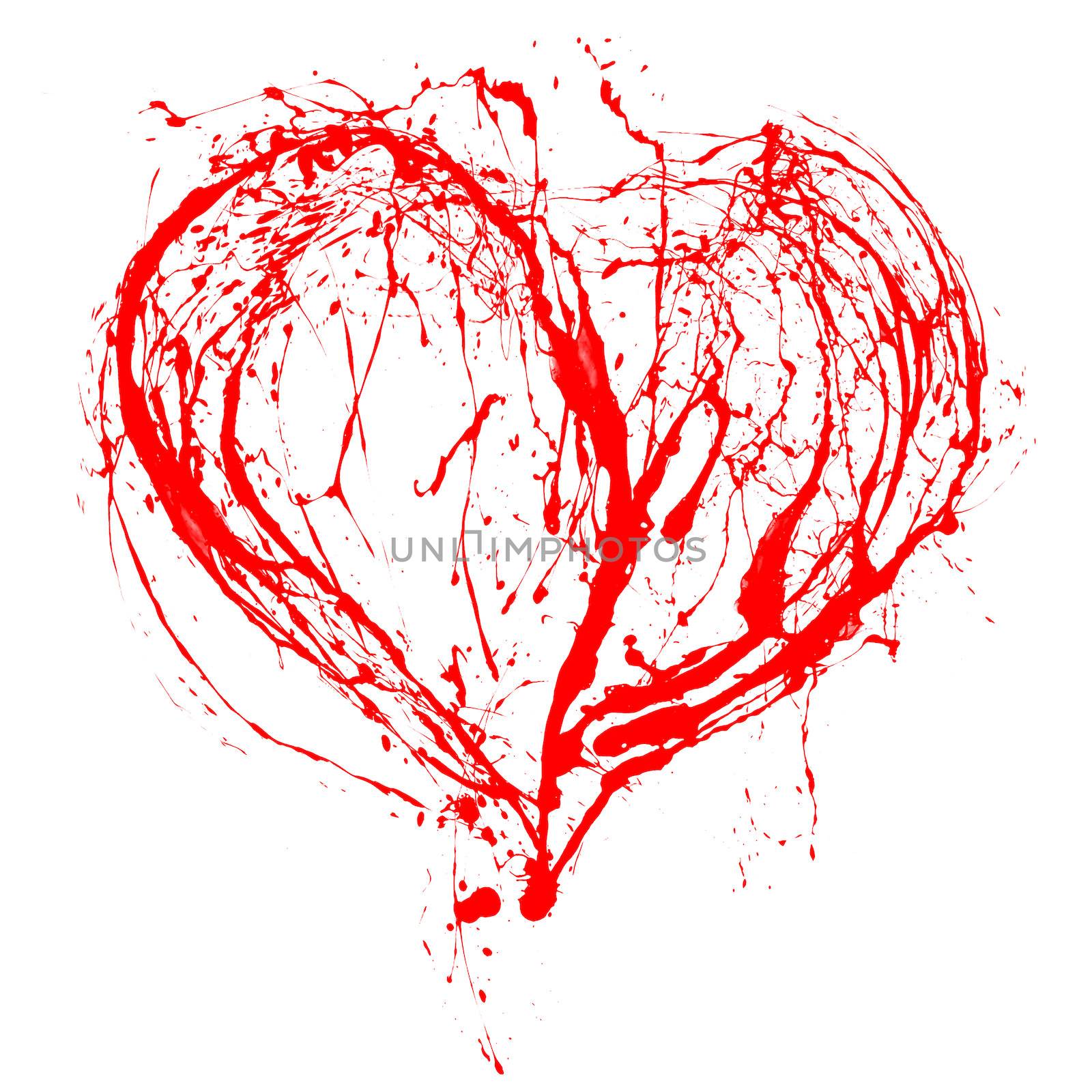 Abstract Valentine heart by palinchak