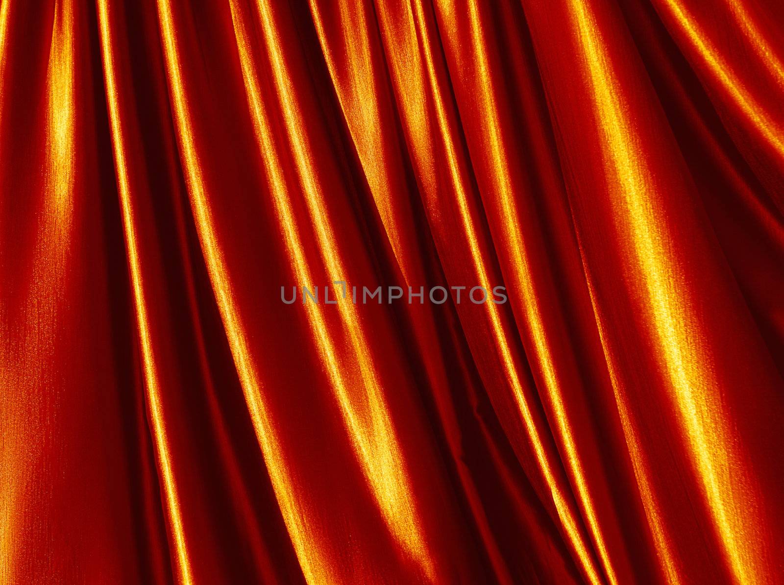 Red fabric texture for background