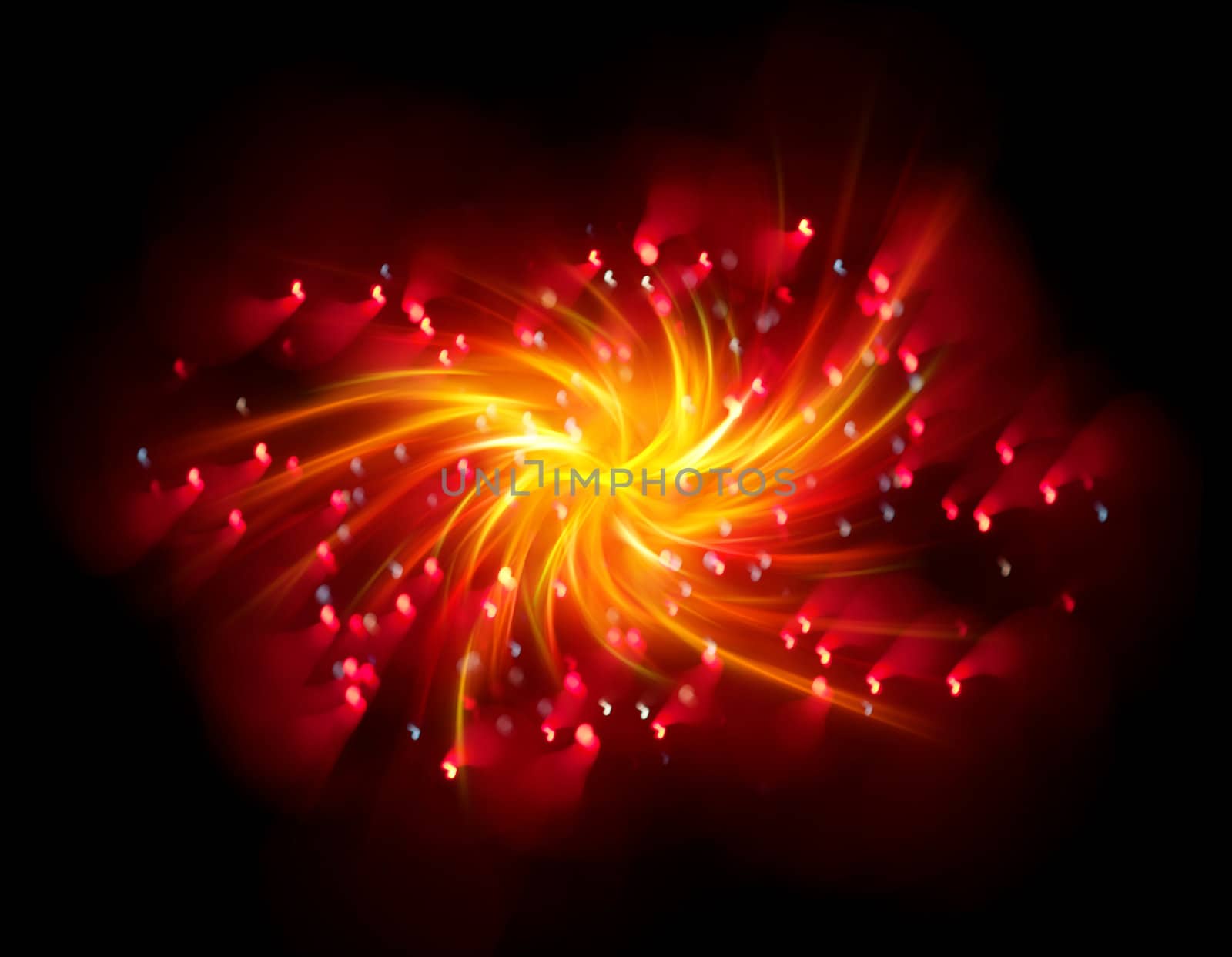 Abstract Festive Lights Background. Christmas and New Year Bokeh blinking background