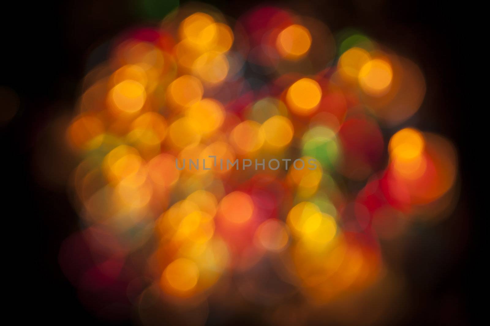 Abstract Festive Lights Background. Christmas and New Year Bokeh blinking background