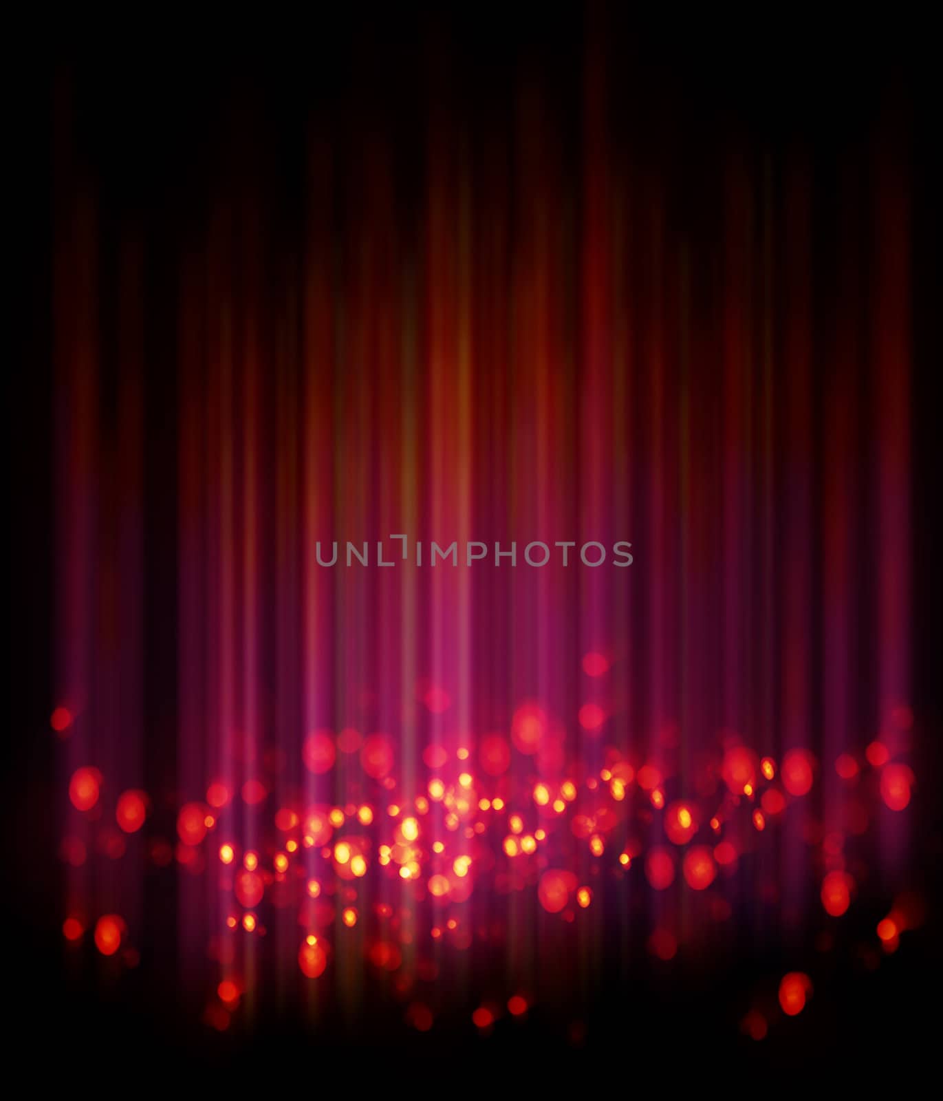 Bokeh. Abstract Christmas light background