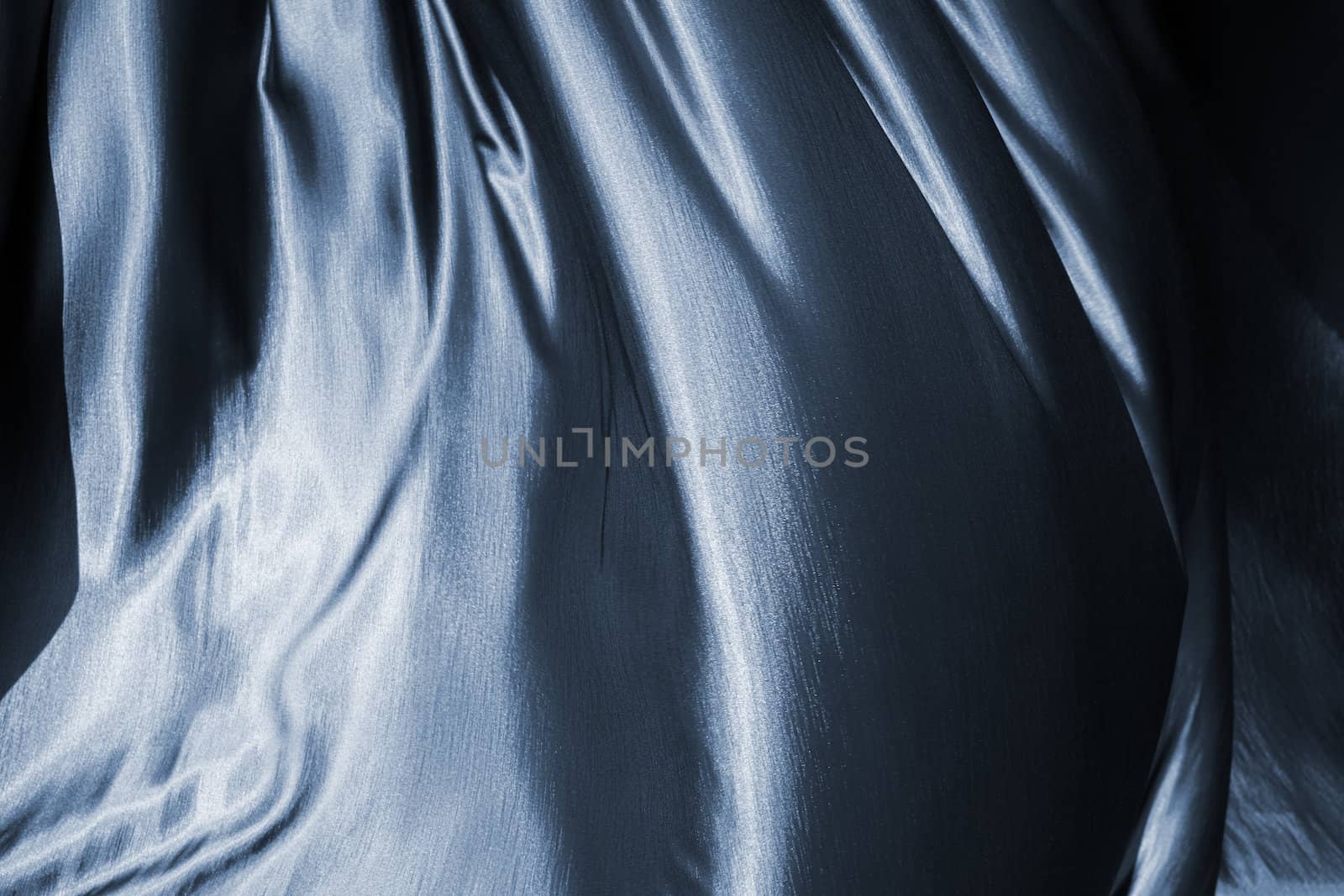 Blue fabric texture for background