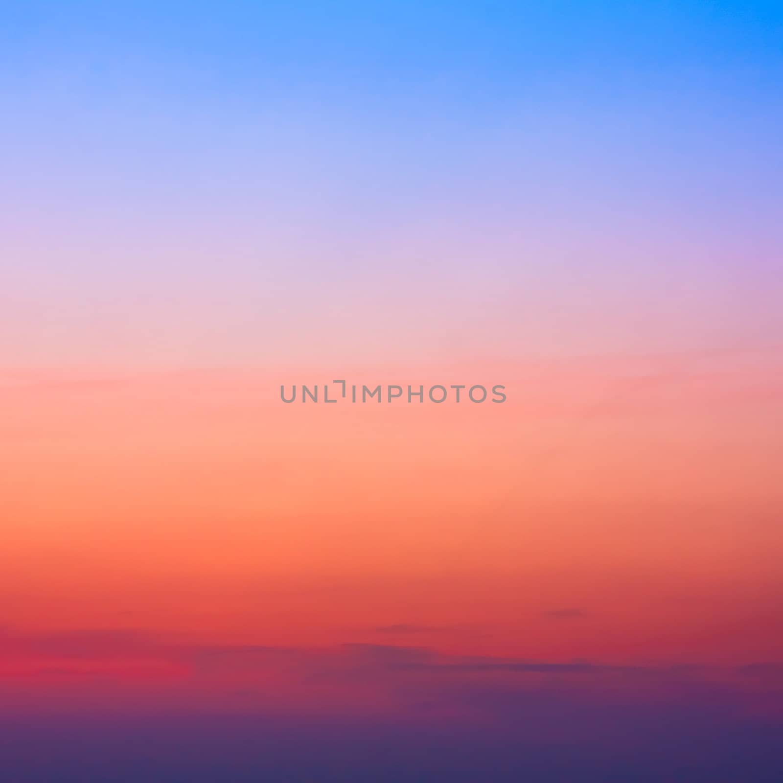 Colorful sky after the sunset. Natural Sky Background.