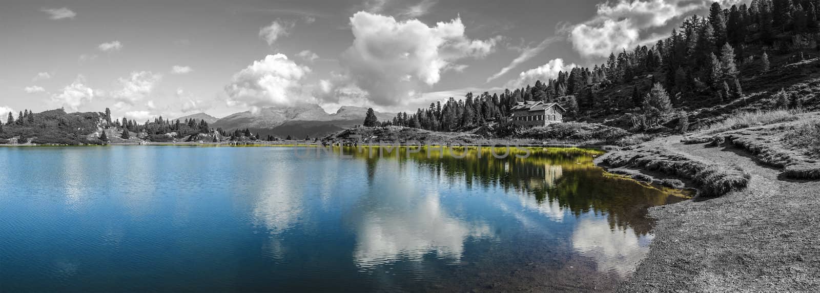 Lakes Colbricon, Dolomites - Italy by Mdc1970