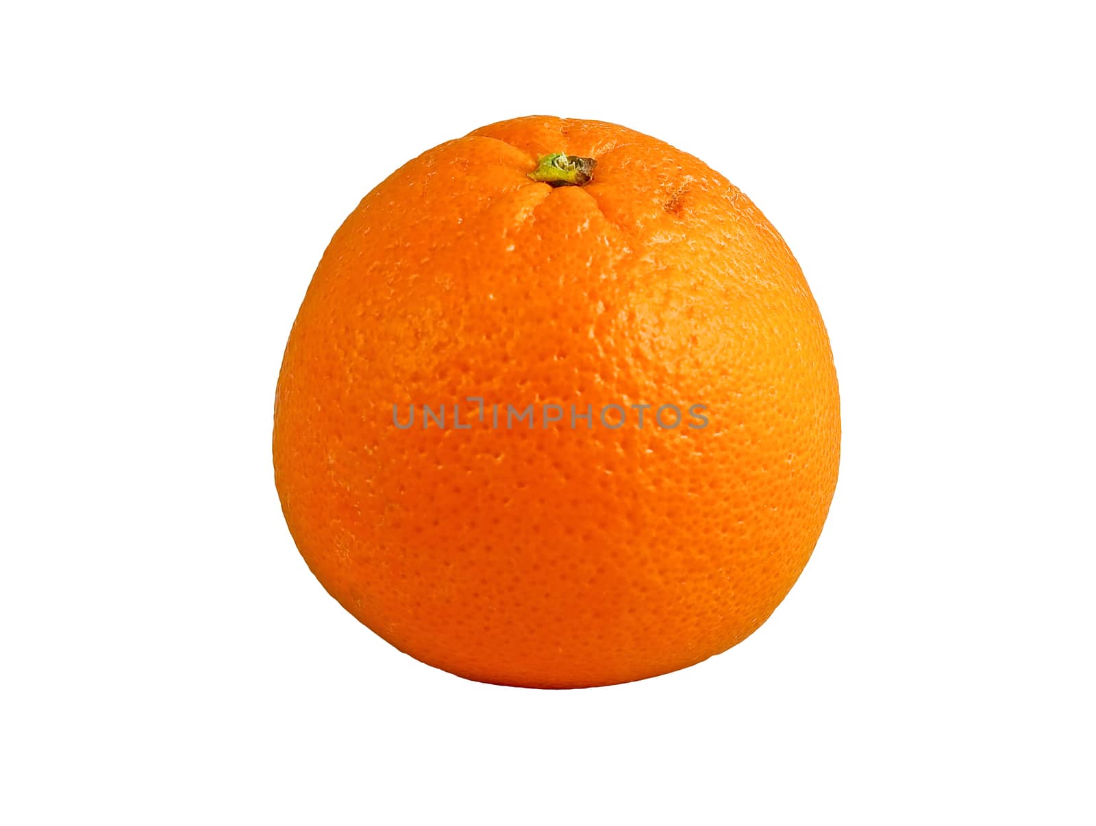 Orange is isolated on white background