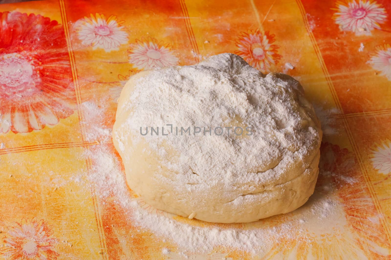 Fresh Homemade Dough For Bread