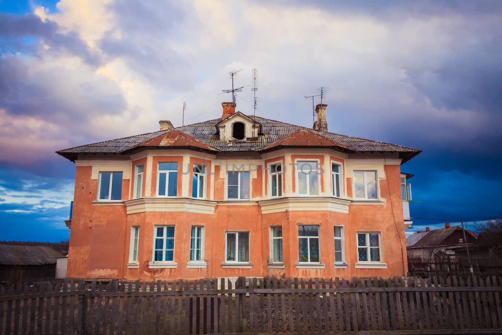 Old House On The Countryside