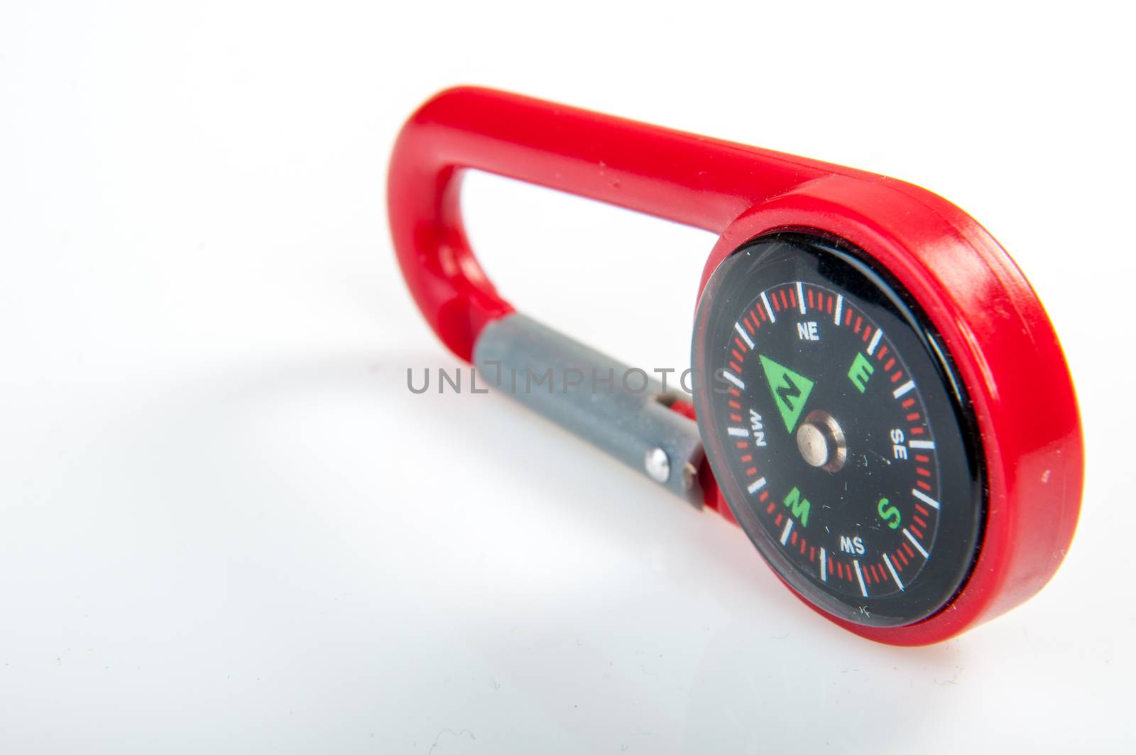 An image of compass showing north direction