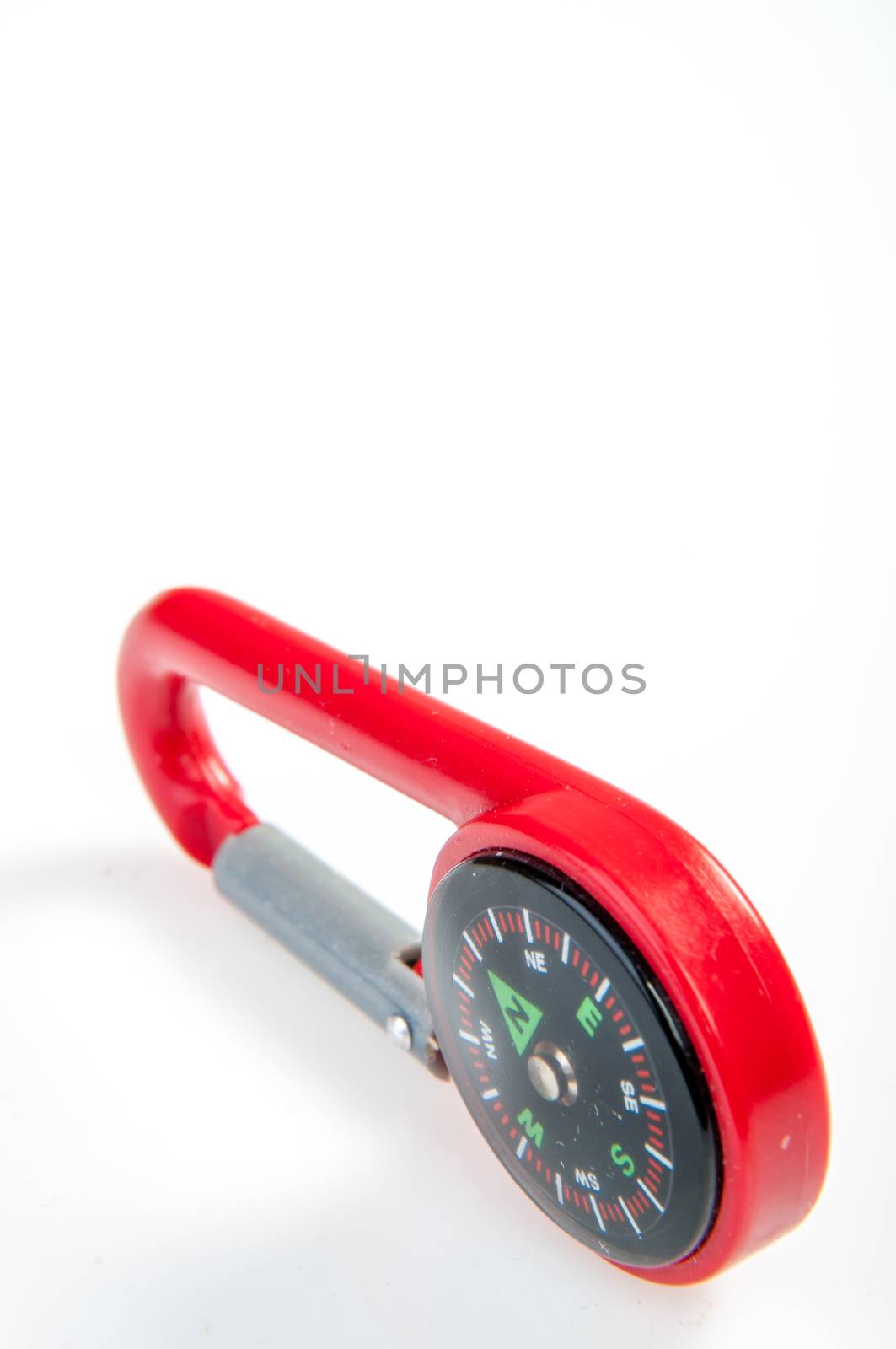 An image of compass showing north direction