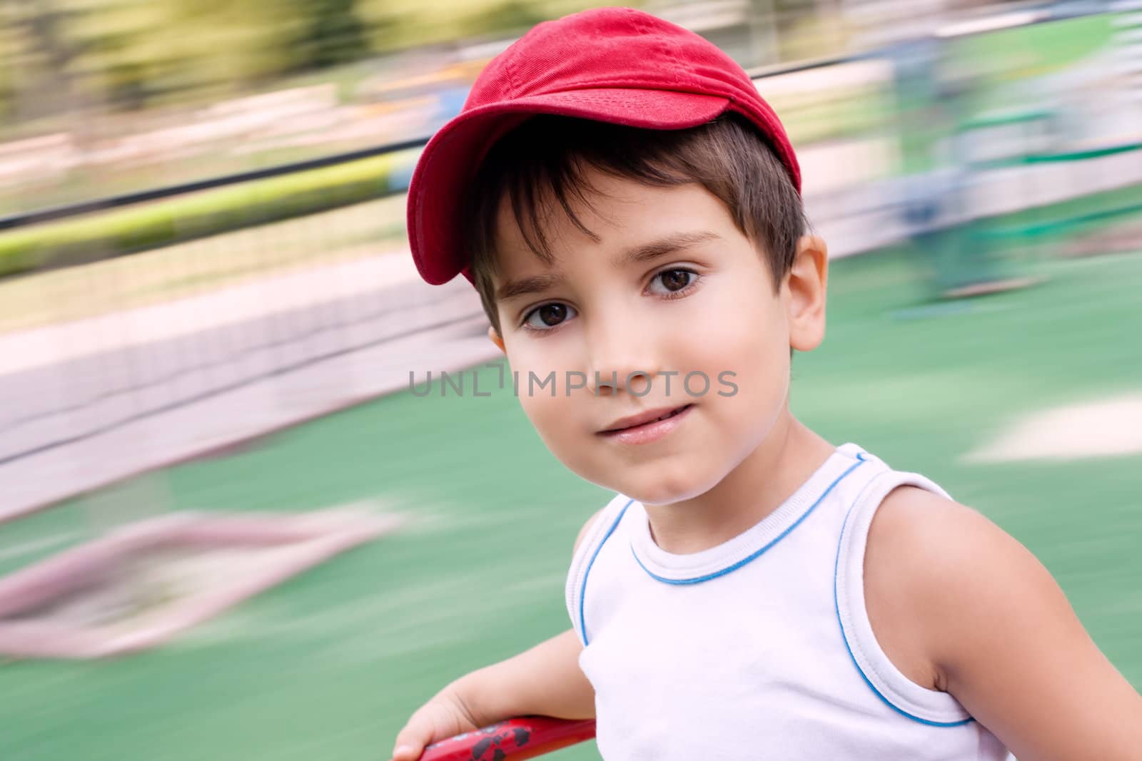 Portrait of a 3-4 years boy by palinchak