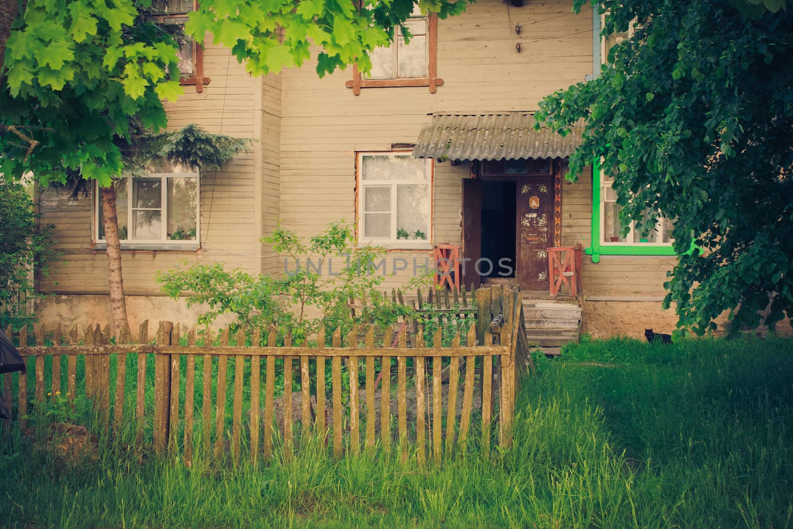 Old Wood House by ryhor