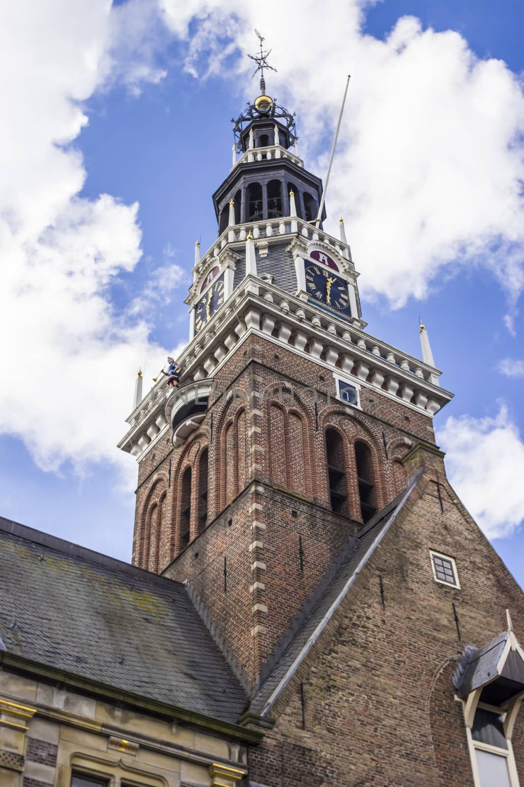 Weigh house called "Waag" in Alkmaar, Holland, The Netherlands