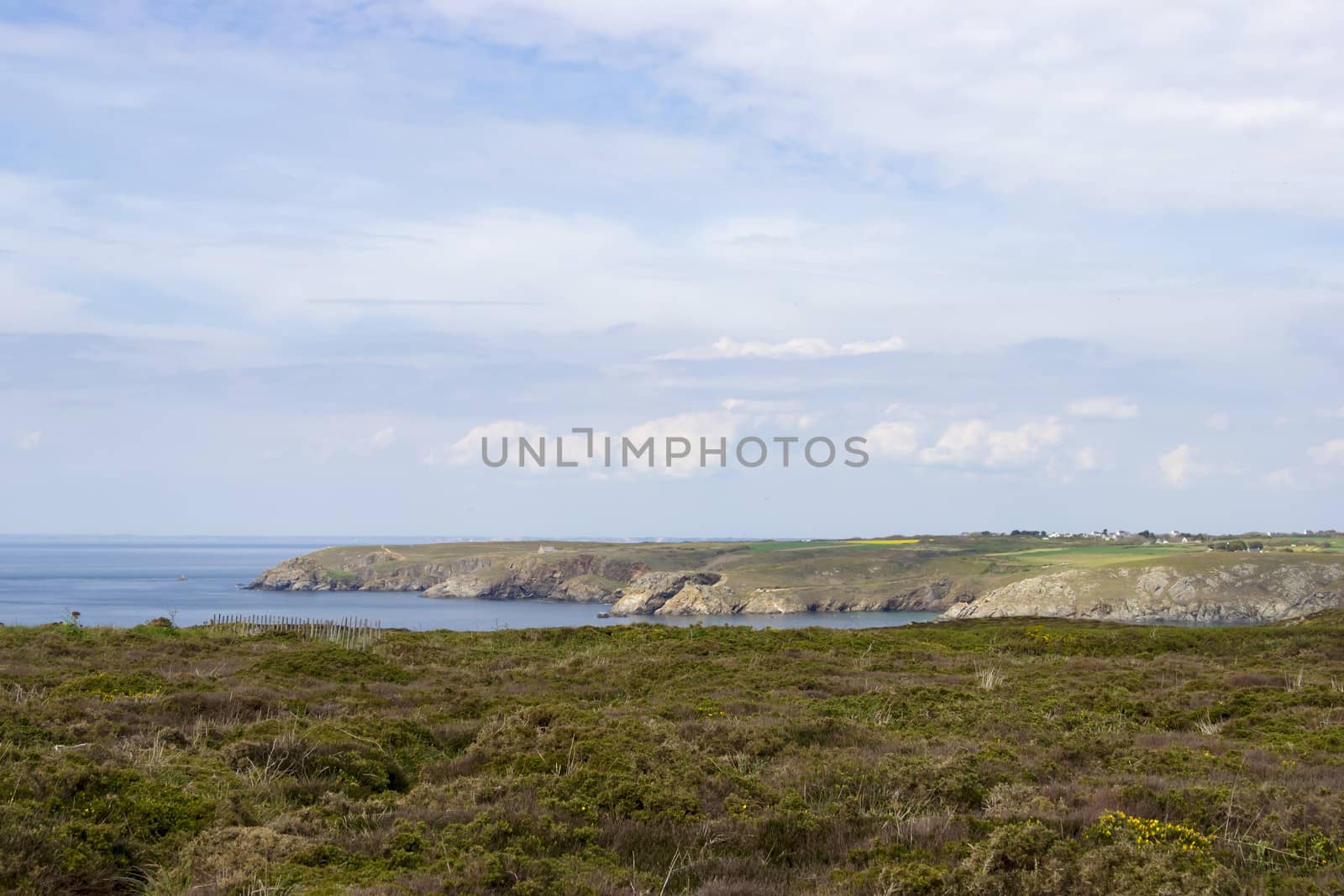 Cape Ra, (Pointe du Raz), westernmost France point by Tetyana