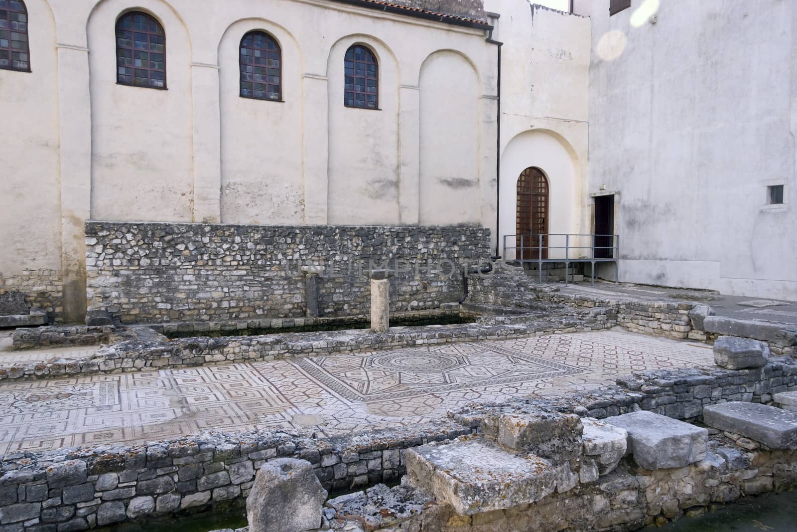 Croatia - Porec on Istria peninsula. Euphrasian Basilica - UNESC by Tetyana