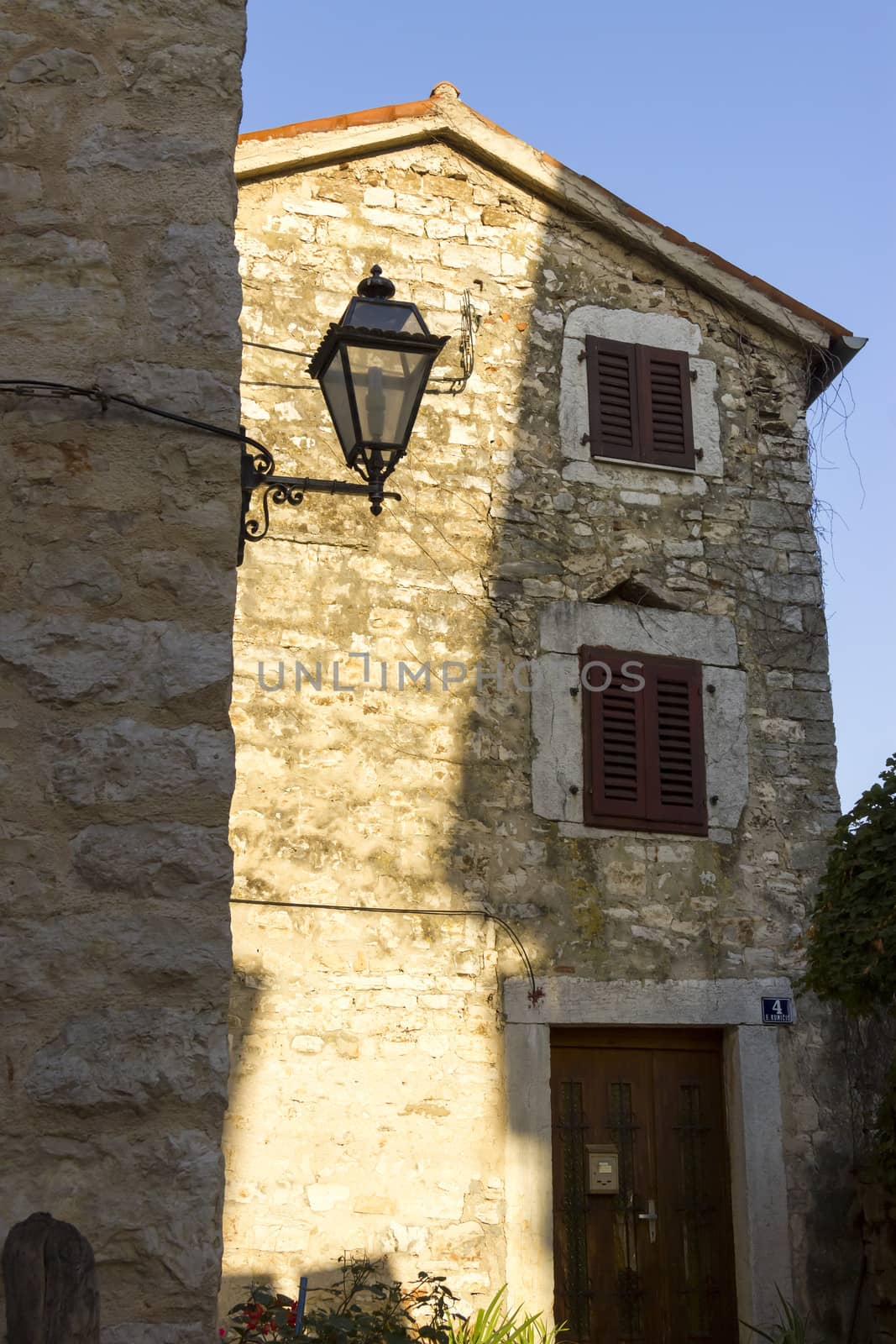 street in Porec, Croatia