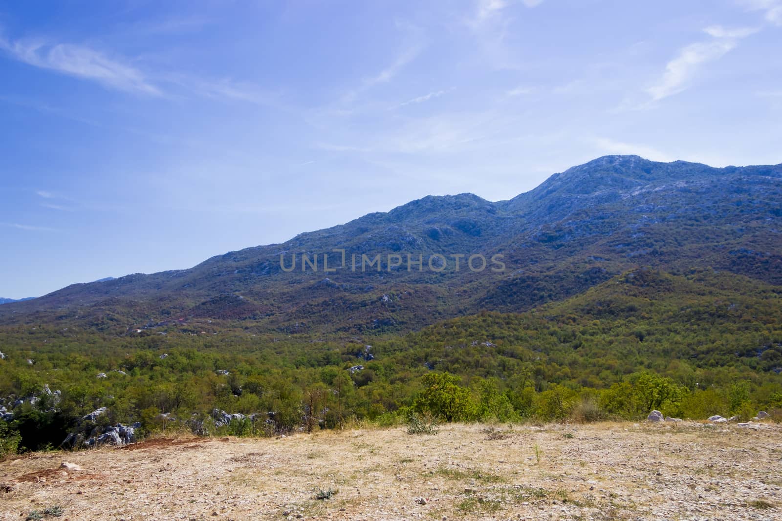 Mountains, Dalmatia, Croatia by Tetyana