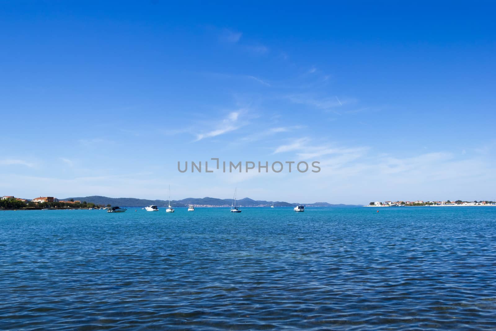 Coastline near Seget Vranjica, Croatia