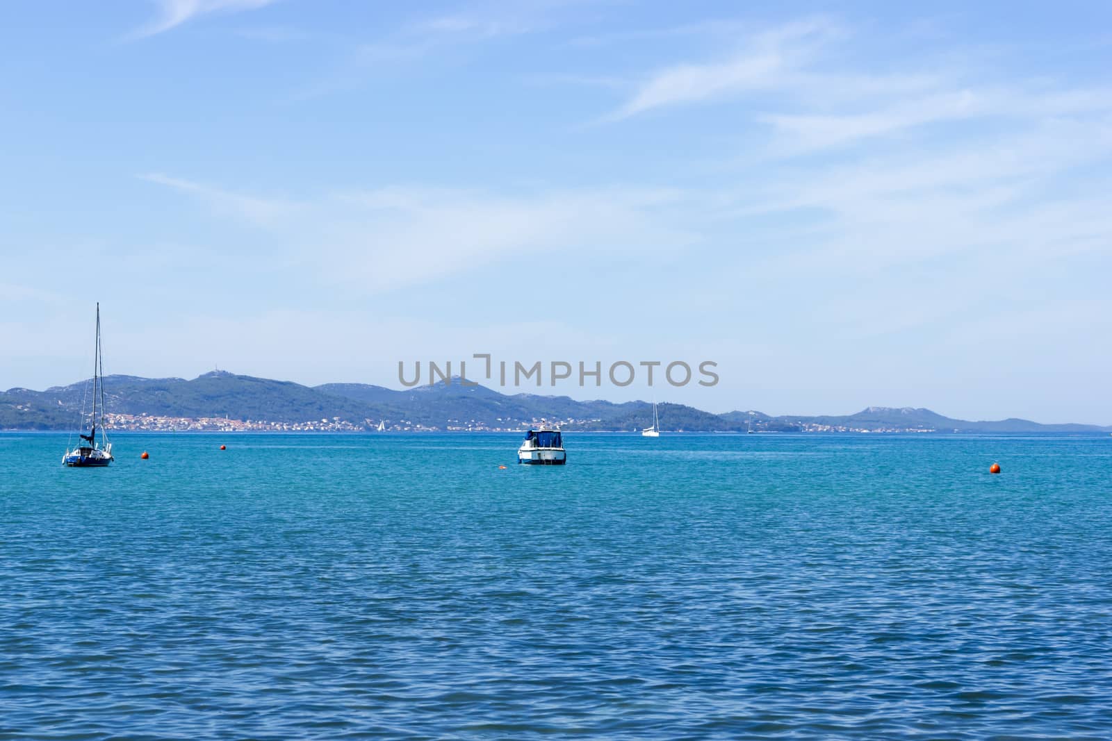 Coastline near Seget Vranjica, Croatia